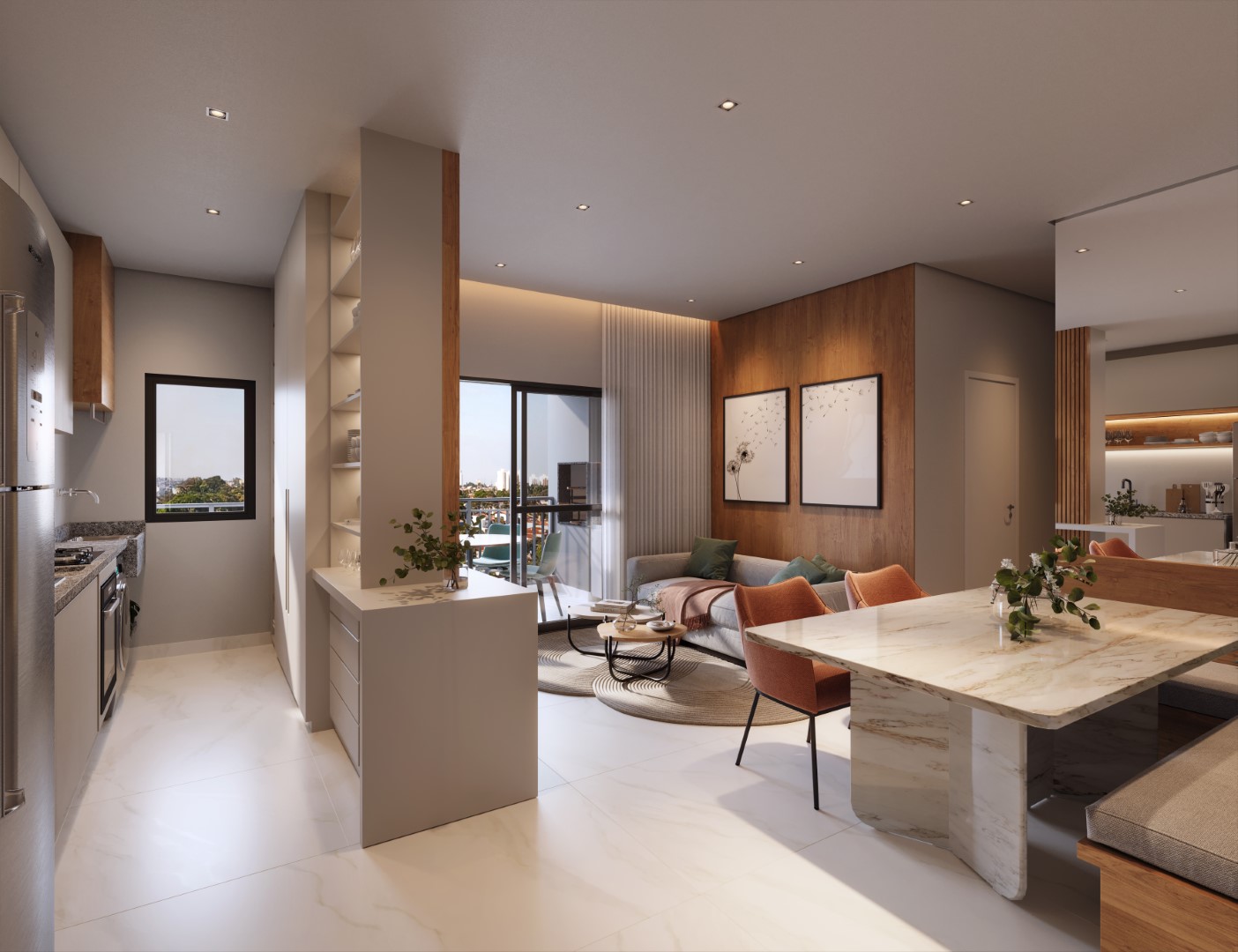 Foto do apartamento do condomínio Tresor