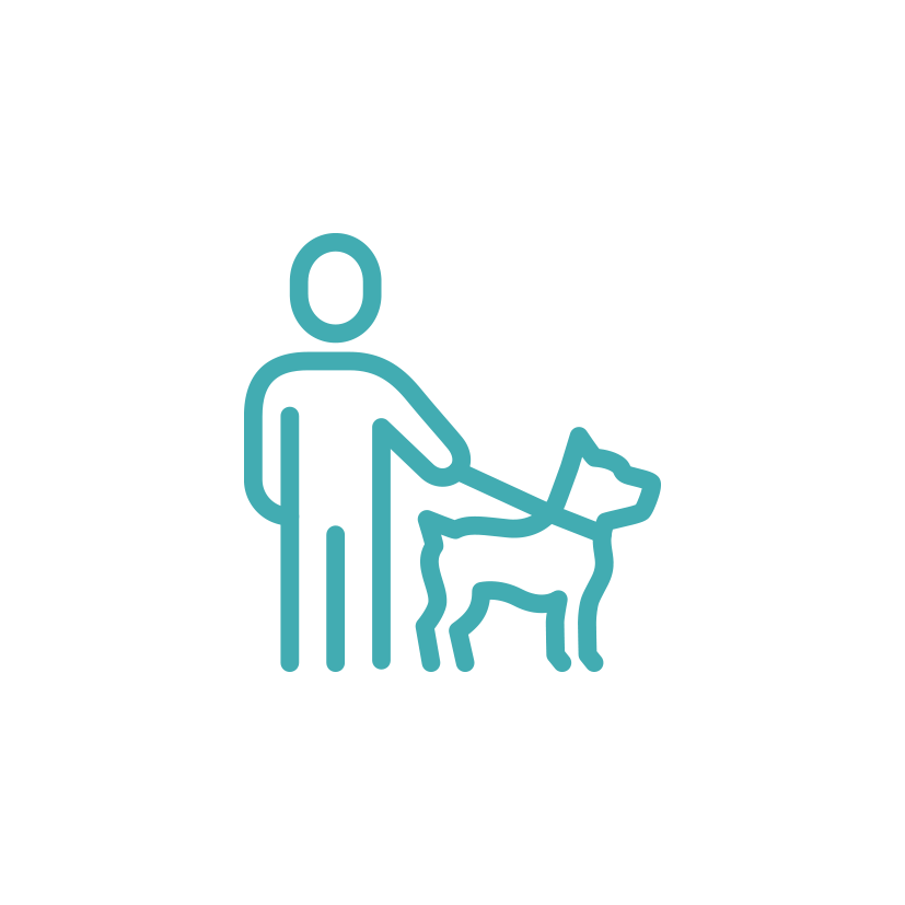 ícone de áreas pets próximas ao Trésor condomínio