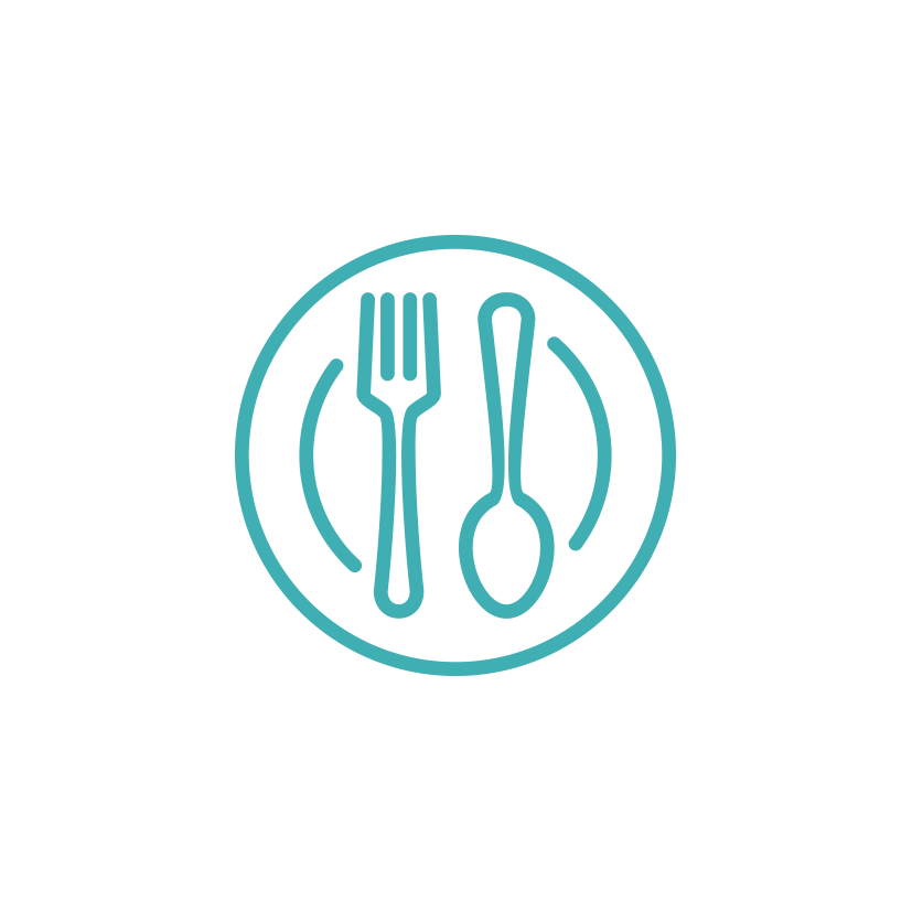 ícone de restaurantes próximos ao Trésor condomínio